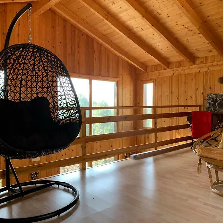 Сasa de vacaciones Casa De Madera En Alto Tajo