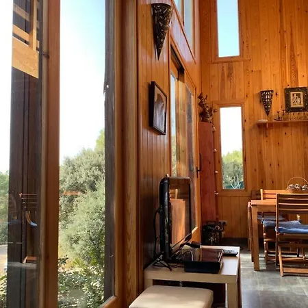Сasa de vacaciones Casa De Madera En Alto Tajo