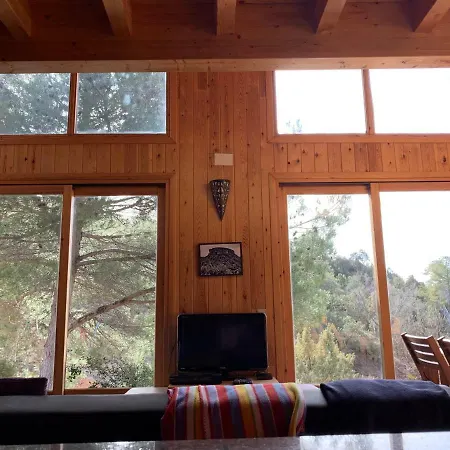 Casa De Madera En Alto Tajo Сasa de vacaciones Trillo