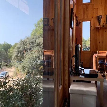 Сasa de vacaciones Casa De Madera En Alto Tajo