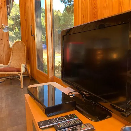Сasa de vacaciones Casa De Madera En Alto Tajo *