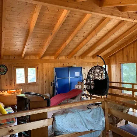 Casa De Madera En Alto Tajo Сasa de vacaciones Trillo