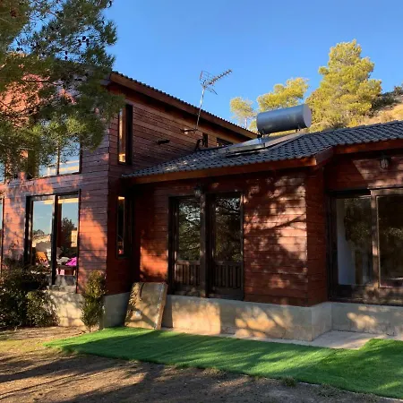 Сasa de vacaciones Casa De Madera En Alto Tajo Trillo